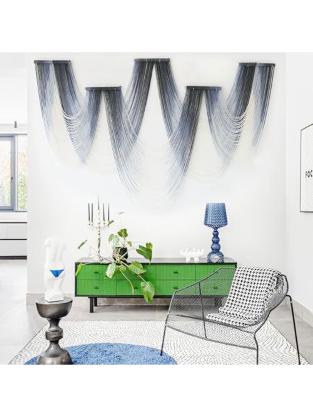 Large Macrame wall hanging decor - Picture 3 of 5